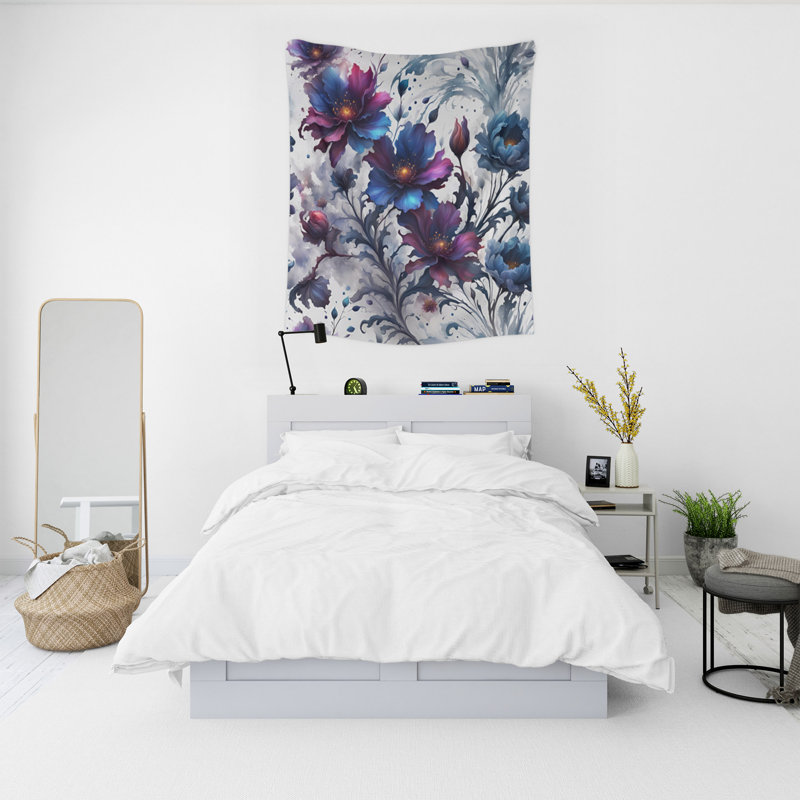 Tapisserie murale, H 80 po x l 68 po x P 0,8 po
