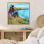 «Calm Bay» par Burton, reproduction d'art sur toile encadrée-369433105