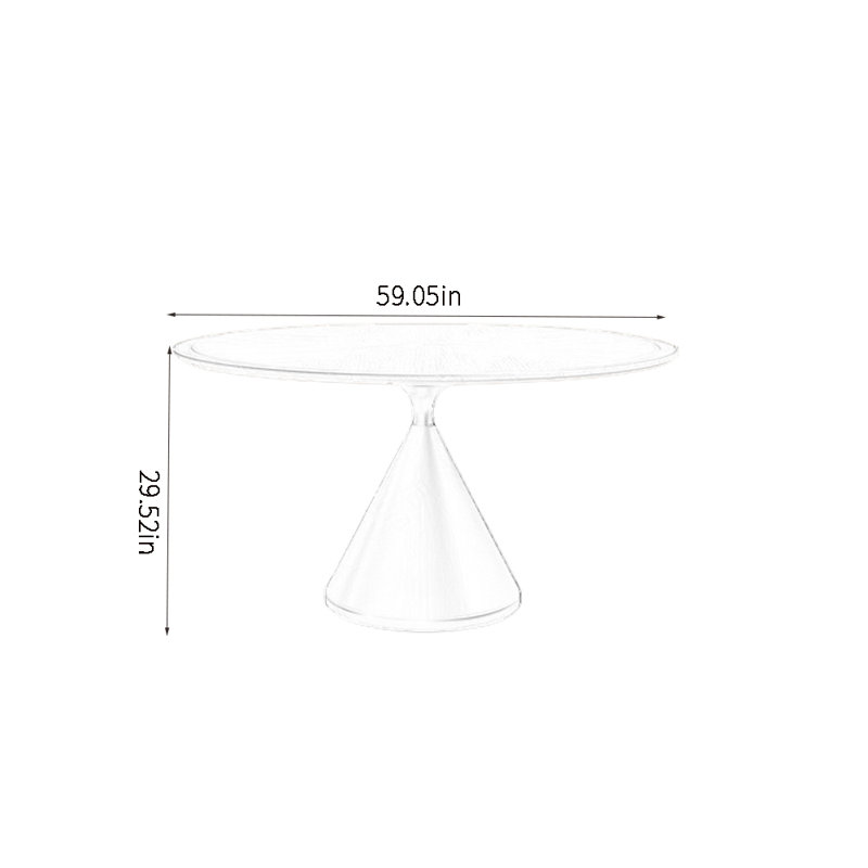 Mcclern, H 29,52 po x L 59,05 po x l 59,05 po