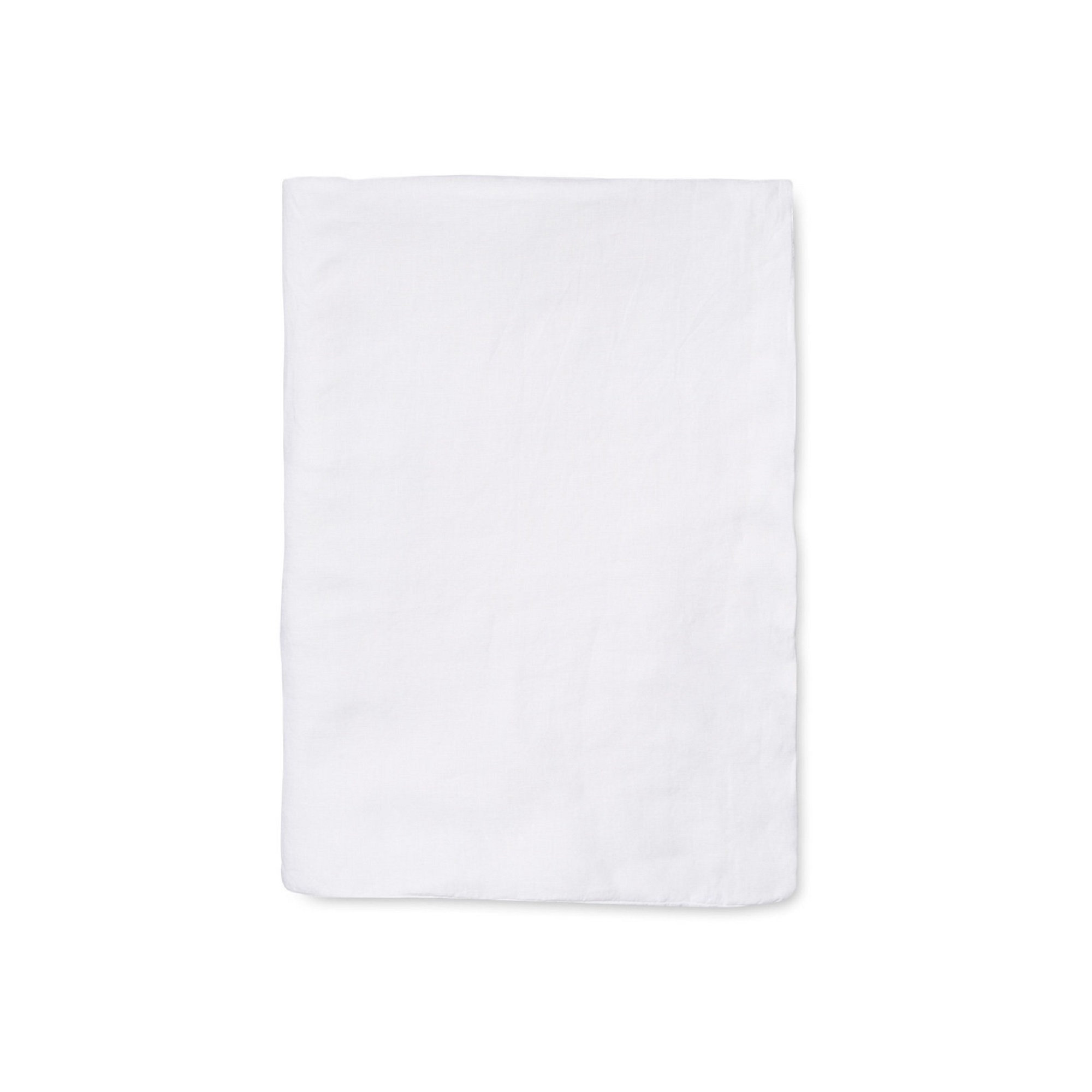 100% Linen Duvet Cover, Twin Duvet Cover, White