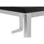 Bureau d'ordinateur à hauteur réglable avec pieds en métal Lovy H 29,25 po x l 46,98 po x P 23,56 po Lovy-1914366518