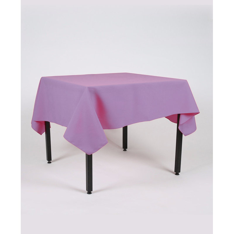 Hot Pink Rectangle Tablecloth 55" x 108" (139cm x 274cm), Mauve, 139cm W x 248cm L