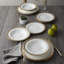 Assiettes plates Noritake Brilliance, 10 3/4 po