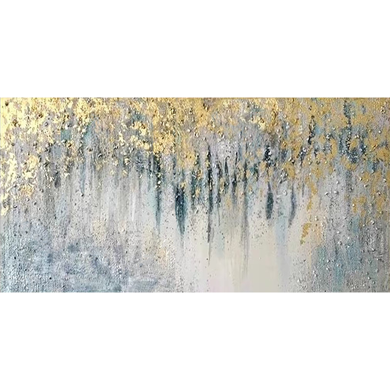 " Celestial Cascade Abstract Canvas Art ", 27.5" H x 55" W x 1.5" D