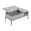 Table basse à plateau relevable 42 po avec rangement et tablette cachés-1149041504