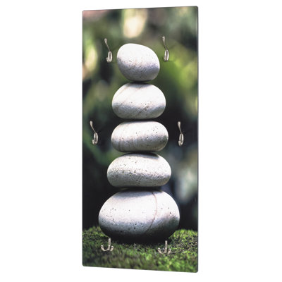 Deveau Metal Wall 6 - Hook Wall Mounted Coat Rack