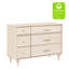 Lolly Crib And 6 Drawer Dresser, Washed Natural