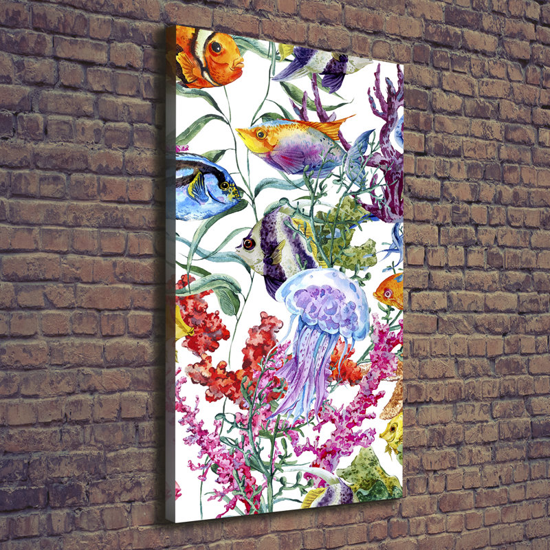 Underwater World - Wrapped Canvas Print