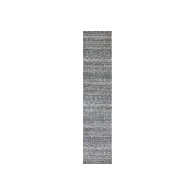 Tapis de couloir Kohinoor Herrita noué à la main 2 pi 6 po x 12 pi 2 po B266DFA2E169429F83DEEA0D40AD45DB