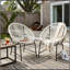 Ensemble de 2 chaises d'extérieur NUSA-132490985