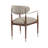 Cidra 18'' H Faux Leather Upholstered Walnut Armchair-90722592-90722593