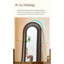 French Vintage Rattan Arched High-Definition Full-Length Mirror-130203544-130203546