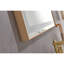 Miroir de salle de bain 118 "x 36" à DEL avec cadre en aluminium, fixation murale, brouillard, mémoire, 3 températures de couleur, gradation continue, options de salle de bain à finition or brossé, reflet transparent non faussé,