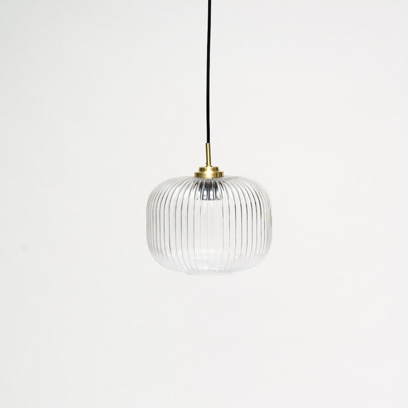 Showstead 1 - Light Single Pendant, Clear, Gold