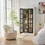 Grande vitrine avec portes et tablettes en verre-940599733