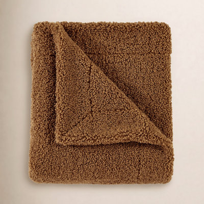 Teddy Boucle Throw Blanket