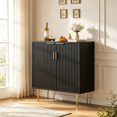 Buffet Farmhouse, buffet multifonctionnel avec rangement