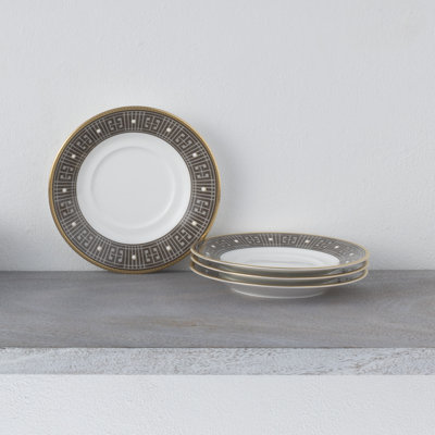 Soucoupes Noritake Infinity, 6 po
