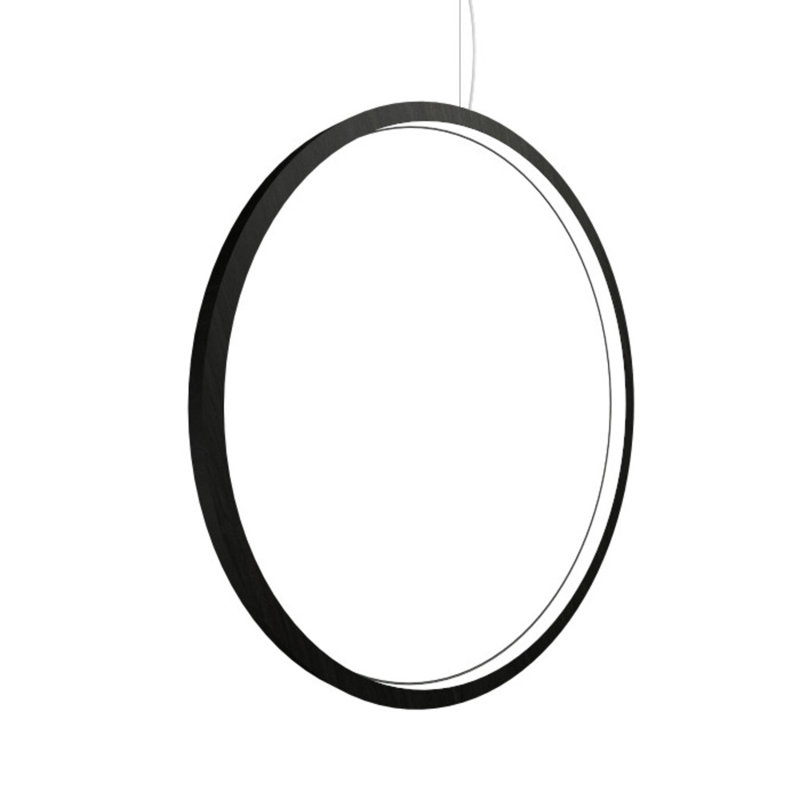 1 - Light LED Pendant, 39.37" H x 39.37" W x 1.17" D, Organic Cappuccino