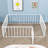 Idonah Metal Floor Bed with Fence and Door-1551245006-1551245005