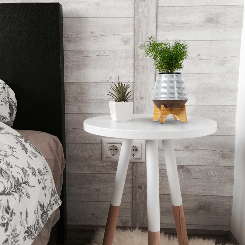 Pot de fleurs en céramique Moonya, H 7,75 po x l 5,75 po x P 5,75 po