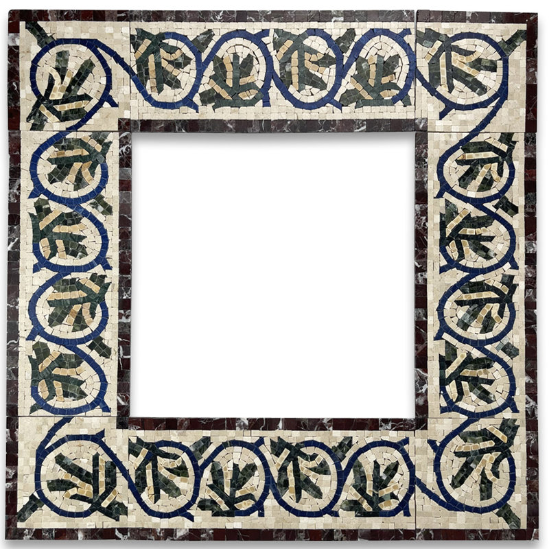 5.9 in. x 13.8 in. Marble Tile