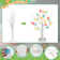 2 Pcs Easter Egg Tree,  Lighted Easter Tree Battery Operated USB With Timer, LED Birch Tree Tabletop Centerpiece Light For Easter Decorations (Set Of 2)