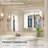 Sartori Aluminum Framed Rectangular Vanity Wall Mounted Mirror-2033991108-2031843513