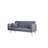 71-inch Bed With Velvet, Gray Color, Suited For Small Spaces, 3 Adjustable Postures, Solid Wood Frame, Easy To Install, 600lbs Capacity-440538065