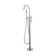 Floor Tub Spout with Diverter