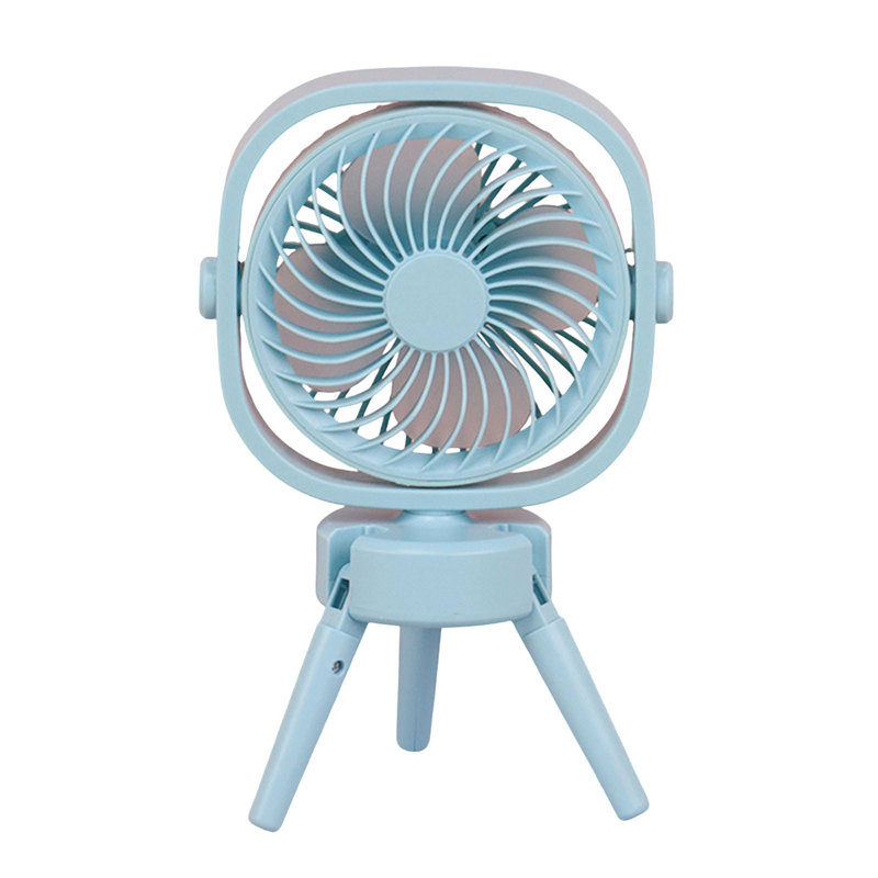 Ventilateur de bureau à trépied USB à 2 vitesses réglables pour un bureau personnel, C