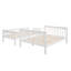 Spacious Twin-over-full Wood Bunk Beds With Modern Storage For Home