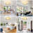 17.7" Boho Rattan Ceiling Light,4-Light Modern Farmhouse Rattan Light Fixture With Dimmable E26 LED Bulb Gold Handmade Ceiling Lamp For Dining Room,Hallway,Bedroom,Foyer And Kitchen-927774342