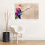 «Vibrant Fishing Art», art mural contemporain-129475947
