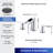 Widespread 2-handle Bathroom Faucet with Drain Assembly-83674726