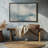Misty Blue Reflections Canvas Print in a Frame-1230705456-1230705417