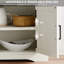 Buffet 66 "avec 4 portes et 3 tiroirs, buffet avec table basse et bar à vin-1396118605