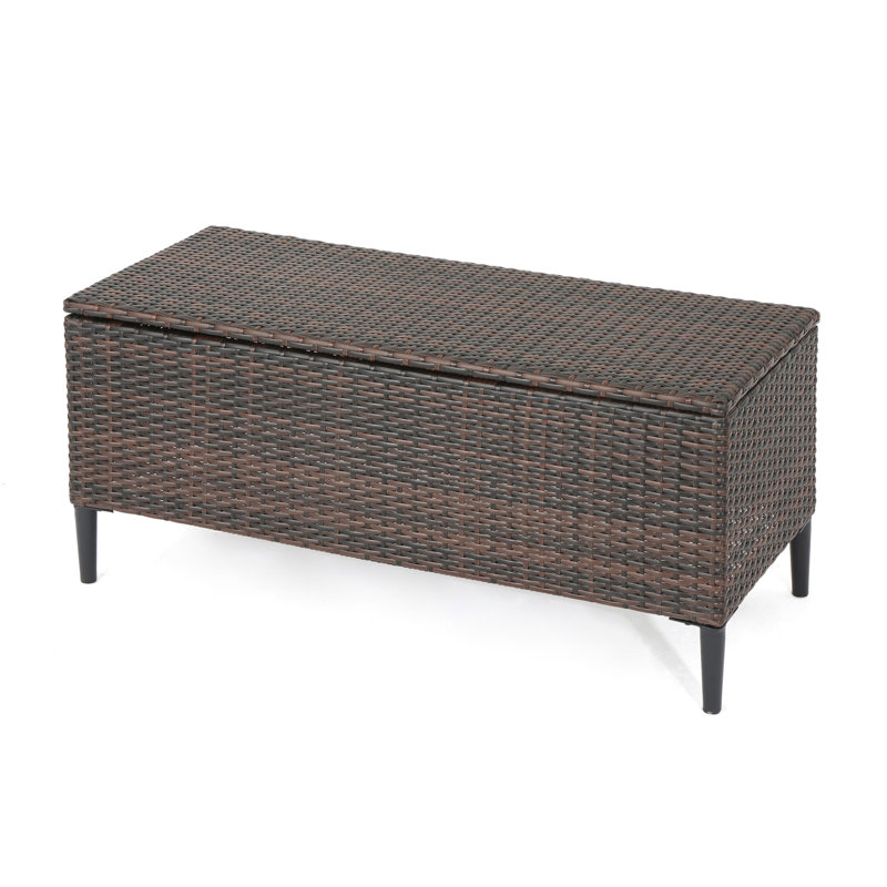 Unité de rangement brune multi pour patio, Brun multi
