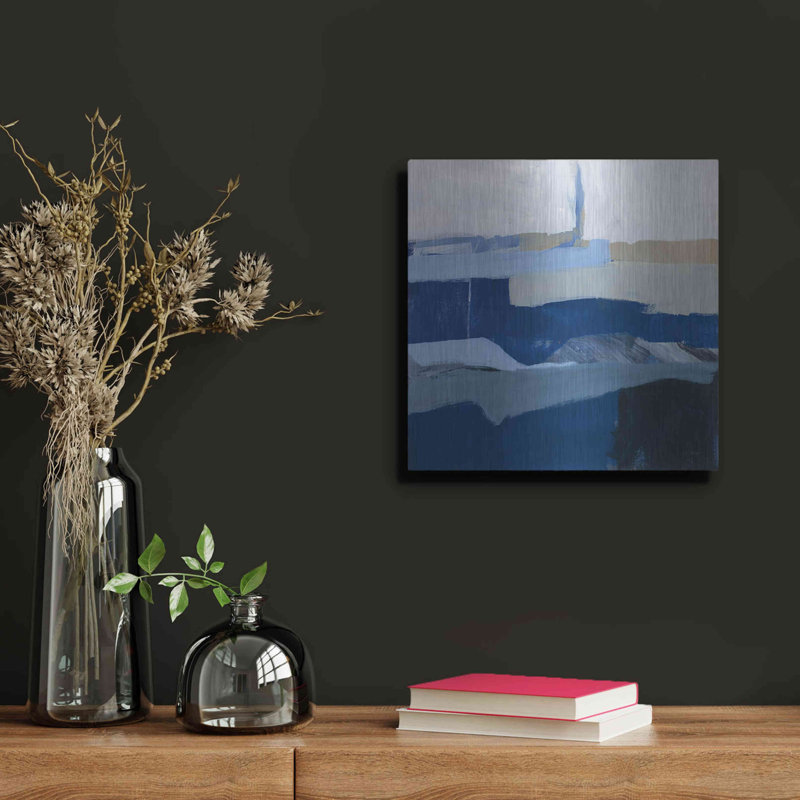 Art mural en métal Brayden Studio® «Crisp Day» par Jo Maye, H 12 po x l 12 po