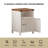 3 Piece Upholstered Bedroom Set,Bed Frame With Set Of 2 Nightstands-550034157-550034154