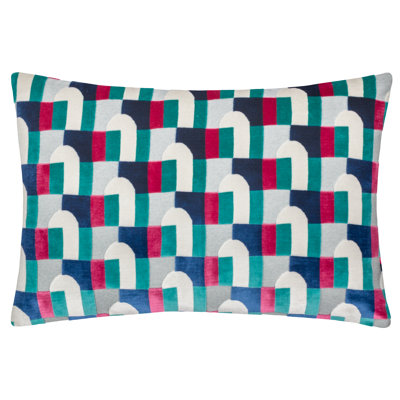 Pierrie Geometric Rectangular Lumbar Cushion