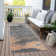Machine Washable Indoor/Outdoor Xhevrie Paprika Rug
