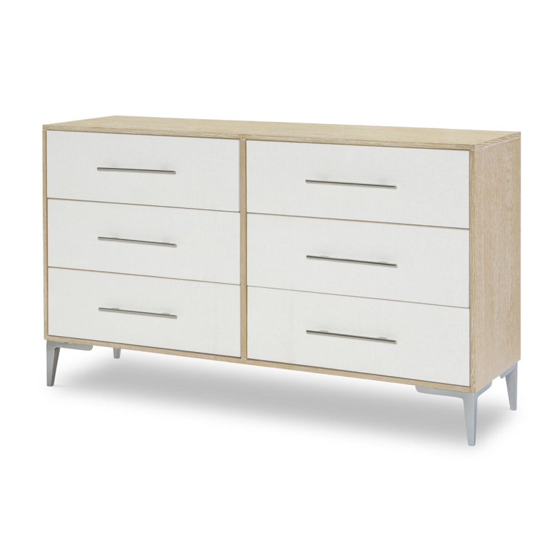 Commode double 6 tiroirs Biscayne