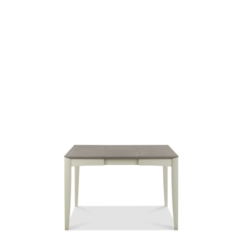 Izzie Rectangular Dining Table, Ivory, Beige,  H77 x L80 x W80cm
