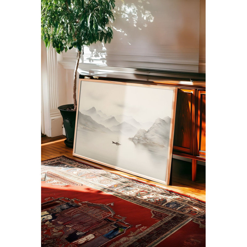 Peinture décorative encadrée
