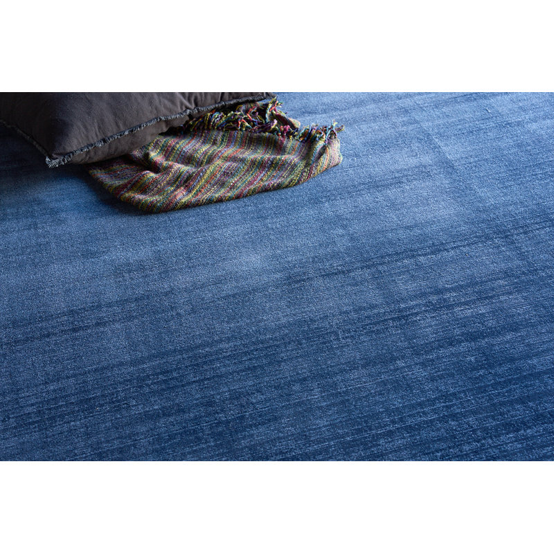 Martelli Area Rug in Navy/Ivory, Rectangle 10' x 14'