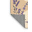 Tapis lavande lavable à la machine à motif floral de campagne française beige-2119765069