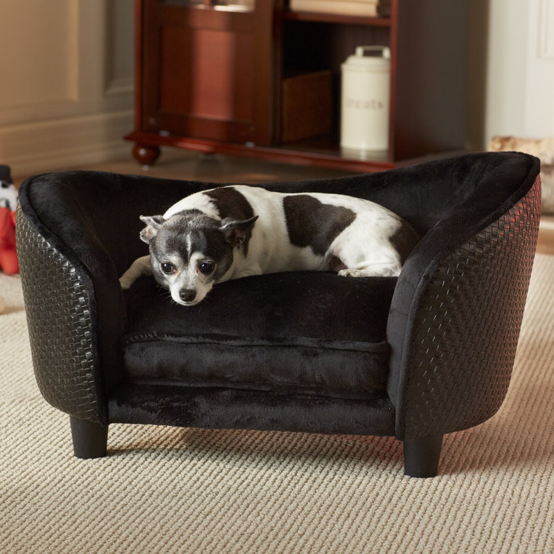 Polyester Pet Bed, Black