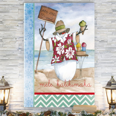 " Snowman Beach " by Parvez Taj