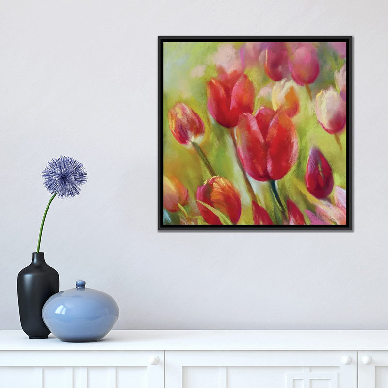 « a little néerlandais ii », reproduction sur toile, H 18 po x l 18 po x P 1,5 po, Toile tendue, Pas de tapis